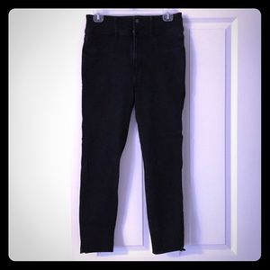 High waisted American Eagle jeans.